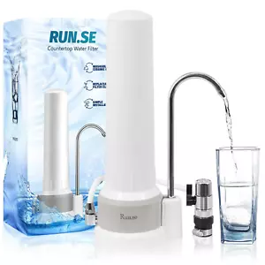 Countertop Water Filter System, Easy Install Water Puriter, Sink Water Faucet, A - Picture 1 of 12