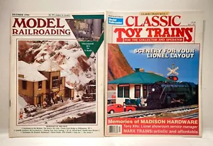 Rivista Modellismo Ferroviario Dicembre 1990 e Treni Giocattolo Classici Aprile 1991 - Foto 1 di 11