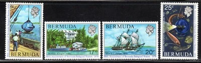 1976 Bermuda SC# 333-336 - Bermuda Biological Station 50th Anniv. - M-H - Image 1 of 2