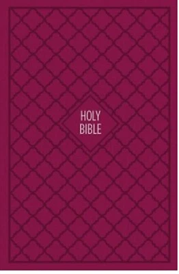 KJV Thinline Bible Dark Pink Red Letter Edition BRAND NEW in Shrink Wrap!!! - Image 1 of 3