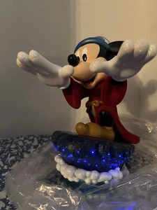 Disney Parks exklusive mittlere Figur Mickey Mouse Zauberer Lehrling auf Welle - Bild 1 von 12