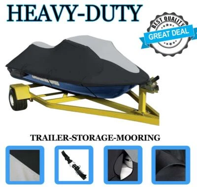 Jet Ski Cover for Sea Doo SeaDoo GTX 170 2020- 2021 2022 PWC JetSki Watercraft - Image 1 of 4