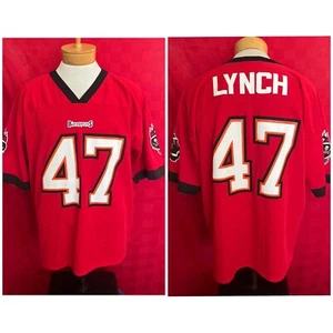 Mint! VINTAGE John Lynch #47 Tampa Bay Buccaneers NFL Football Jersey XL - Picture 1 of 13
