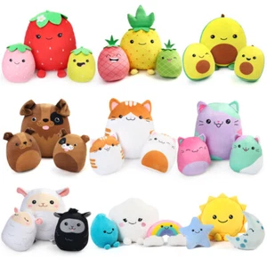 Plush Throw Pillow Cushion Stuffed Animal Christmas Gift Kids Toys Home Decor - Picture 1 of 80