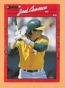 Joseph Conseco Oakland Athletics #125 - Donruss casi nuevo-como nuevo 1990 - Imagen 1 de 2