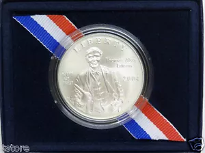 2004-P Uncirculated Thomas Alva Edison Comm 90% Silver Dollar - Picture 1 of 8