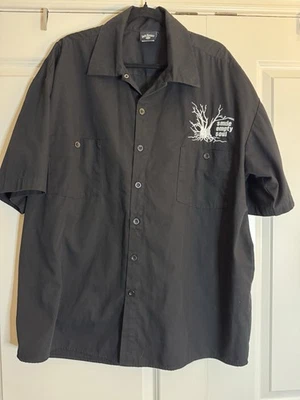 RARA Camisa De Colección Smile Empty Soul Jack Daniel’s Promo Colaboración Abotonada XL Foto 1 de 4