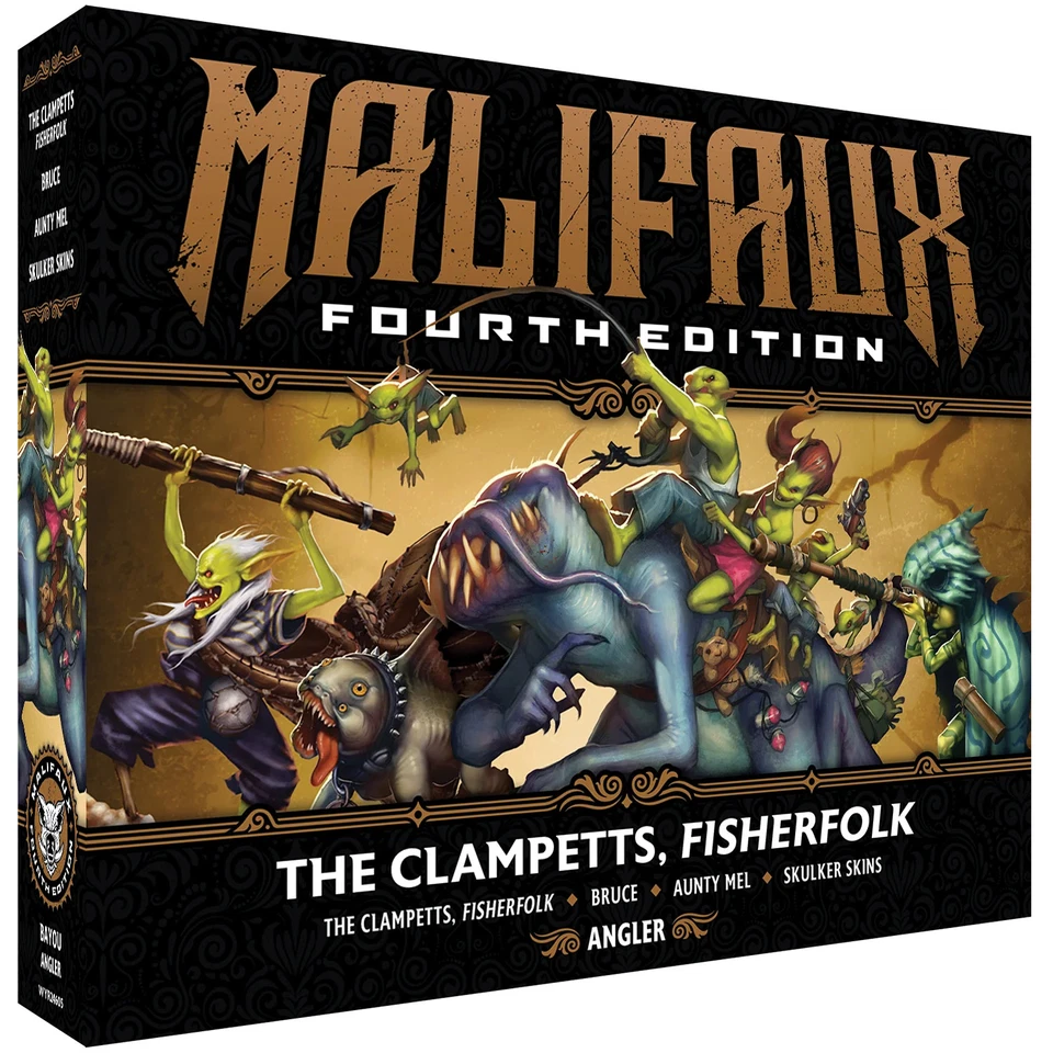 M4E The Clampetts Fisherfolk Wyrd Miniatures WYR24605 Malifaux