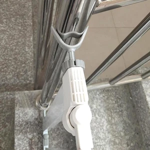 2x Baby Gate Geländer Adapter Einfach zu Bedienen U Form Spindel Stangen für - Bild 1 von 7