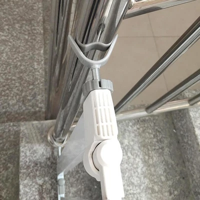 2x Baby Gate Geländer Adapter Einfach zu Bedienen U Form Spindel Stangen für - Bild 1 von 4