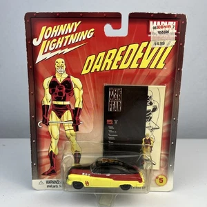 Johnny Lightning #5 Marvel Daredevil: (2002) BUMONGOUS Die-Cast Vehicle con tarjeta! - Imagen 1 de 8
