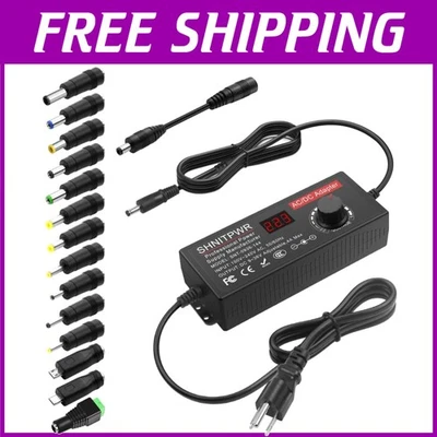 Compact 144W Adjustable DC Power Supply with Quick Adjust Knob & Safe Cut-Offs - Image 1 of 4