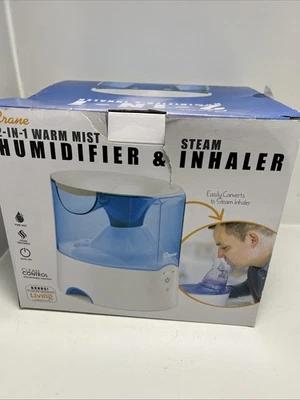Crane 2-in-1 Warm Mist Humidifier and Steam Inhaler - Brand New in Box - Image 1 of 4