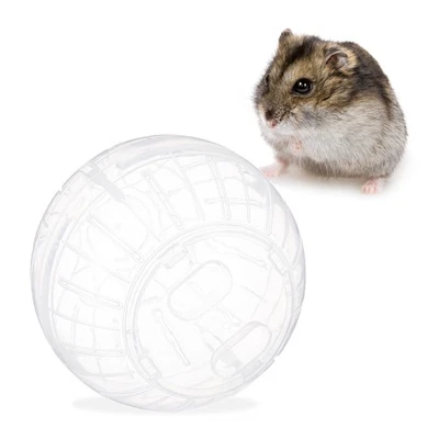 2 x Hamsterball transparent Laufkugel Mausball Hamsterkugel Mäuseball Laufball - Bild 1 von 4