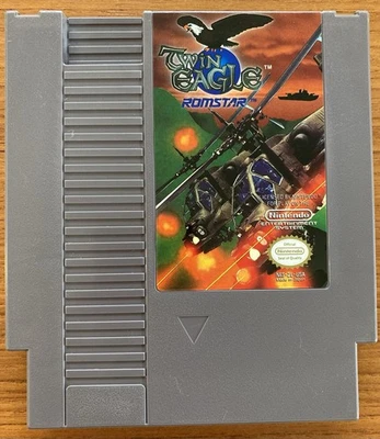 NES ~ TWIN EAGLE - Revenge Joe's Brother ~ Nintendo NES-2E-USA Cart Only NTSC - Image 1 of 4