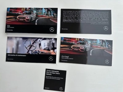 MERCEDES CLA Type 118  de 2019 à 2024  ⇒ Manuels d’Utilisation et Pochette Noire - Photo 1/4