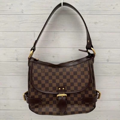 Borsa LOUIS VUITTON N51200 Damier Highbury borsa a tracolla tela damier Ebene... - Immagine 1 di 4