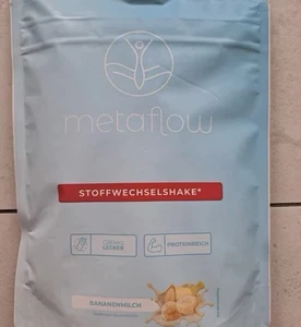 METAFLOW Stoffwechselshake Bananenmilch ** NEU +ORIGINALVERSCHLOSSEN * MHD 10/26 - Bild 1 von 1