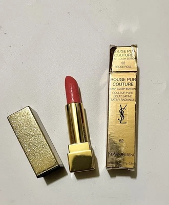 Lápiz labial Ysl Yves Saint Laurent Rouge Pur Couture 52 ROUGE ROSE NUEVO EN CAJA (arañado Foto 1 de 4