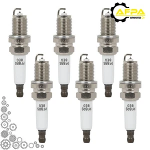 6Pcs Ir Spark Plugs For Porsche Cayenne Panamera Audi Volkswagen Touareg S5 3.0L - Picture 1 of 7