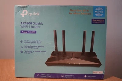 Brand New Sealed! TP-LINK Archer AX1800 Wi-Fi 6 Wireless Router (AX1800) - Image 1 of 4