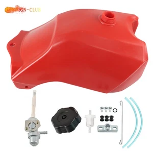 For Honda Fourtrax 300 TRX300 TRX 300 Fuel Tank W/ Cap & Fuel Petcock 1988-1992 - Picture 1 of 23