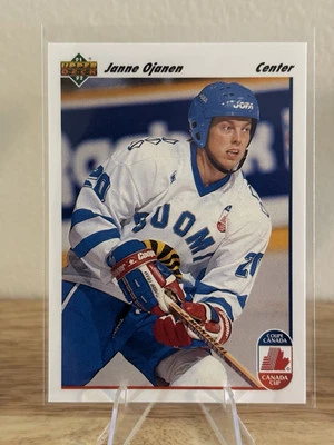 1991 Upper Deck #25 Janne Ojanen Canada Cup - Image 1 of 2