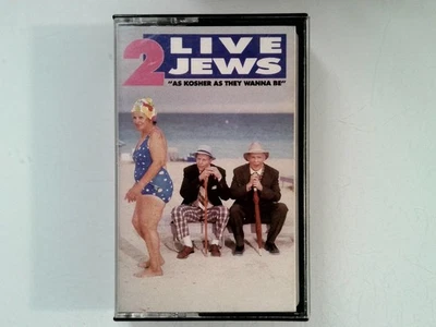 2 Live Jews As Kosher As They Wanna Be Cassette 1990 Kosher Records Foto 1 de 2