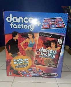 Dance Factory Game Mat Bundle PlayStation 2 PS2 Codemasters New Sealed - Picture 1 of 8