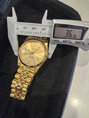 Bulova Super Seville Calendar Quart Gold Stainless Steel Men's Watch - Image 1 of 4