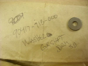 1976-85 NOS OEM NEW Yamaha gearshift drum washer ATC 90 125 110 90417-918-000 - Picture 1 of 1