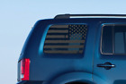 Distressed USA Flag Decal - Side Window Fits Honda Pilot 2009-2015 American HP10