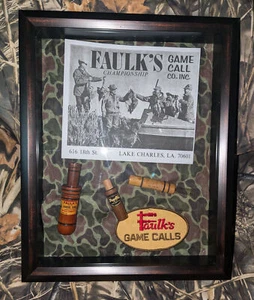 Faulk's Game Call-Vintage Box Set #3 -CH-44, SG-49, CA-11 & Patch - Picture 1 of 2