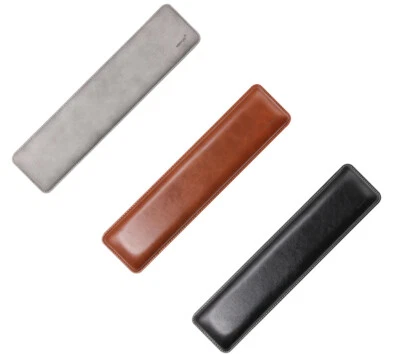 Muñequera ergonómica antideslizante con teclado para juegos de cuero de 16,5 x 3,9 pulgadas Foto 1 de 4