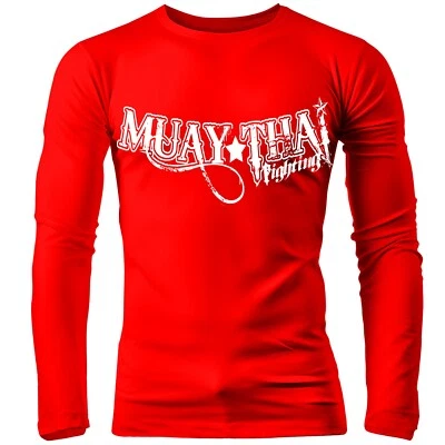 Muay Thai Fighting Stryker mma ufc venum tapout Adult Rash Guard Compression Tee - Image 1 of 4