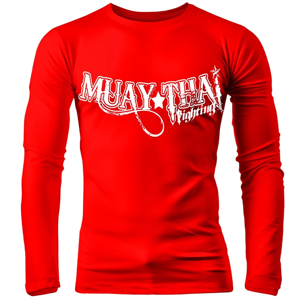 Muay Thai Fighting Stryker mma ufc venum tapout Adult Rash Guard Compression Tee - Image 1 of 4