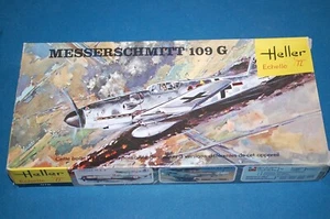 HELLER 076 - Messerschmitt Bf. 109G scala 1/72 - Foto 1 di 1
