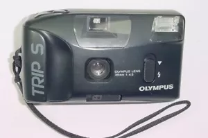 OLYMPUS TRIP S 35mm Film Point & Shoot Compact Camera 35/4.5 Lens - Picture 1 of 5