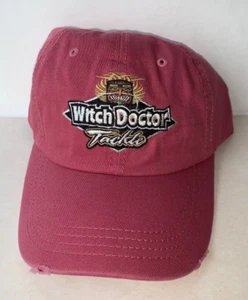 Gorra de bola roja Witch Doctor Tackle talla única - totalmente nueva - Imagen 1 de 5
