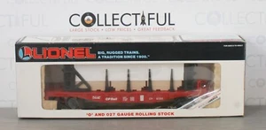 LIONEL - O / 027 - #6-16350 - COCHE PLANO MAMPARO DE RIEL CP CON CARGA - SIN USAR/EN CAJA - Imagen 1 de 1