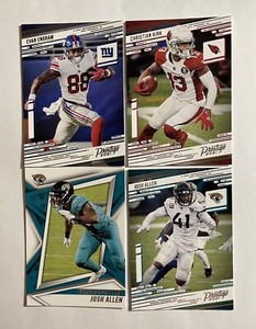 2021 Jacksonville Jaguars 4 Card Lot Evan Engram-Christian Kirk-Josh Allen