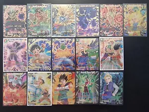 Dragon Ball Super Card Game Master Old Collection SCR SPR Cards From BT4 to BT23 - Imagen 1 de 35