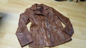 Mainpol Jacke Damen Jacke Lammleder Jacke Leder Blazer Gr 40 - Bild 1 von 16