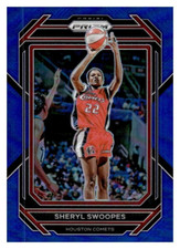 2023 Panini Prizm WNBA Blue #/175 - 100 Sheryl Swoopes - Houston Comets