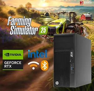 HP Gaming PC - GeForce RTX 3060, Intel Xeon E3-1280v3, 16GB RAM, 1TB SSD, WiFi - Bild 1 von 3