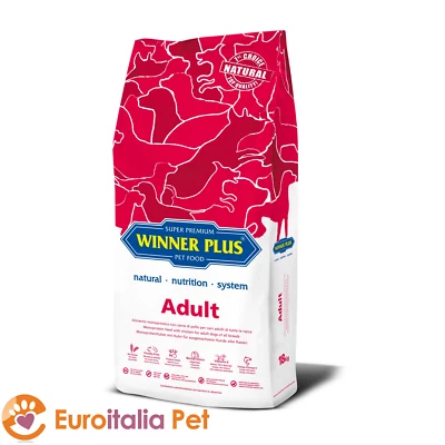 Crocchette per il cane adulto mangime con pollo di qualità WINNER PLUS Adult - Immagine 1 di 4