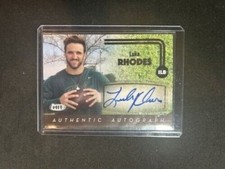 2016 SAGE Hit Football AUTO #A63 Luke Rhodes Indianapolis Colts Autographed Card