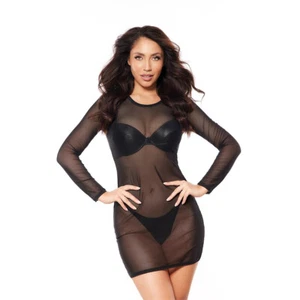 Tüllkleid schwarz V-10639 - AXAMI - Bild 1 von 10