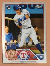Josh Jung 2023 Topps Chrome Rookie RC Card #93