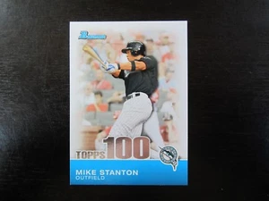 2010 Bowman Topps 100 # TP5 Mike Giancarlo Stanton Card (B18) Marlins / Yankees - Picture 1 of 2